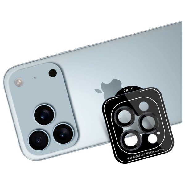 Ochrona na obiektyw aparatu 3MK Lens Protection Pro do Apple iPhone 17 Pro / 17 Pro Max czarny