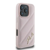 Karl Lagerfeld KLHCP16XPQDSMGP iPhone 16 Pro Max 6.9" różowy/pink hardcase Quilted Signature