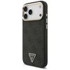 Etui Guess 4G Triangle Logo MagSafe do   iPhone 17 Pro Max czarny złoty