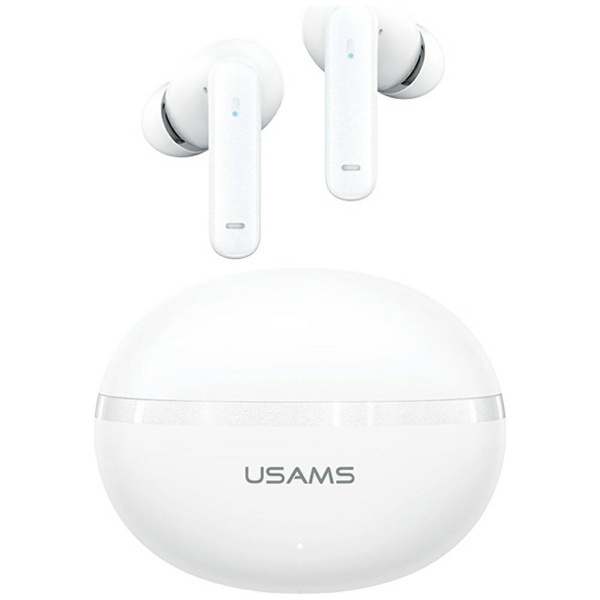 Słuchawki Bluetooth USAMS Echo E02 TWS   ANC+ENC bezprzewodowe biały