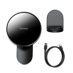 BASEUS WXJN-01 MAGNETIC MAGSAFE WIRELESS CAR CHARGER 15W BLACK