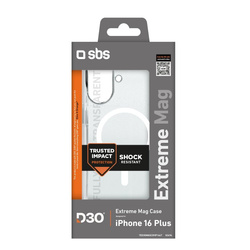 SBS Ultra-strong etui do iPhone'a 16 Plus z technologią D3O