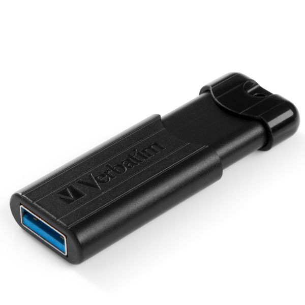 Verbatim Pendrive 16GB USB-A 3.2PinStripe czarny/black 49316