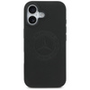 Etui Mercedes Leather Vintage Logo       MagSafe do iPhone 17 czarny