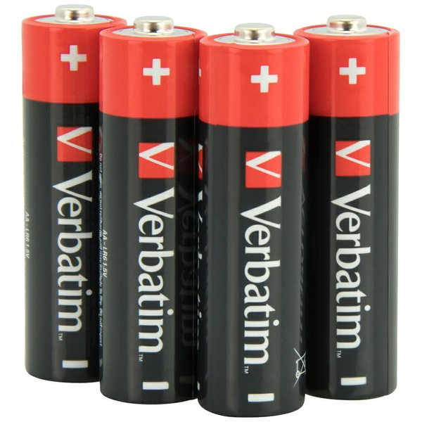 Verbatim Bateria alkaliczna AA LR6 4szt 49921