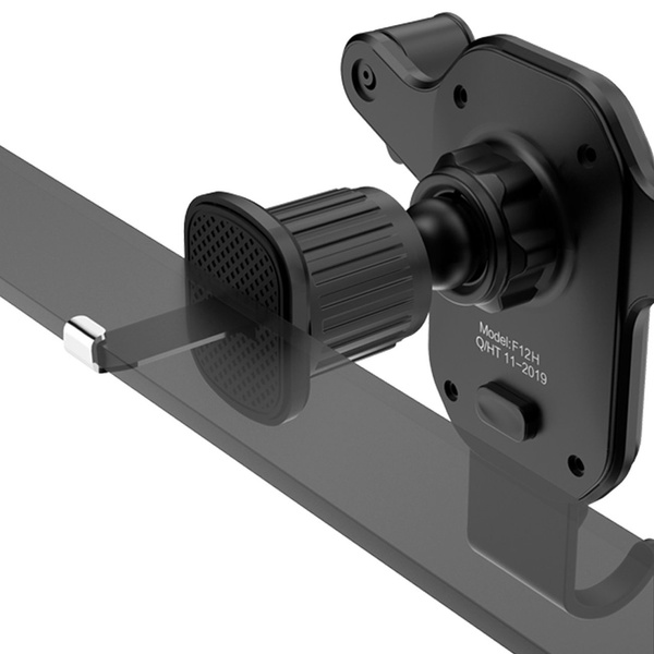 DUDAO F12H GLASS MIRROR EFFECT IN-CAR PHONE HOLDER BLACK