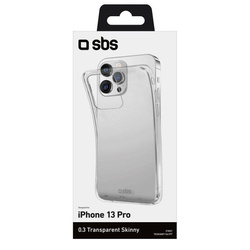SBS Necklace Case Black with coloured strap, for iPhone 13 Pro