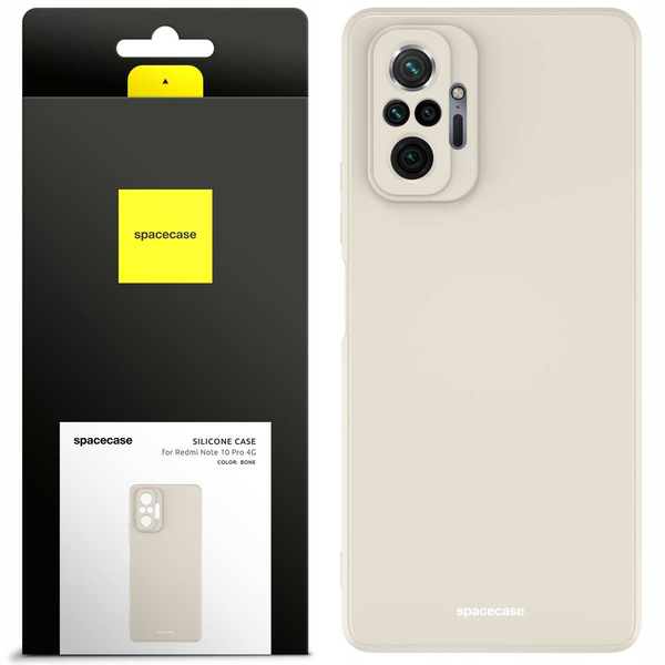Spacecase Etui Silicone Case Redmi Note 10 Pro bone
