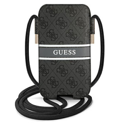 Guess Torebka GUPHL4GDGR 6,7"szary/grey hardcase 4G Stripe
