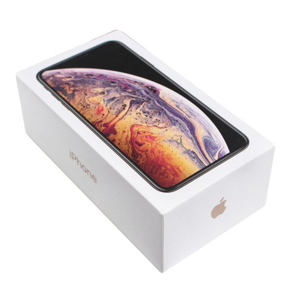 BOX IPHONE XS MAX GOLD  A++