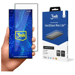 Szkło hartowane 3MK HardGlass Max Lite   do Samsung Galaxy S24 Ultra czarny
