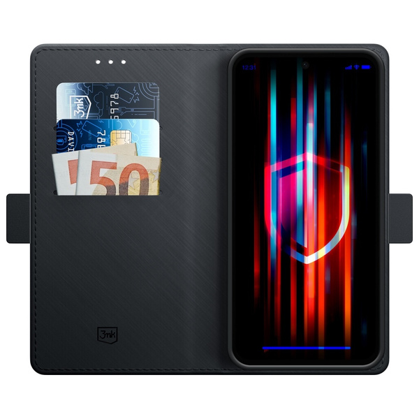 Etui 3MK Wallet Case do Samsung Galaxy   A54 5G czarny