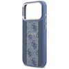 Etui Guess 4G Stripe MagSafe do iPhone   17 Pro Max niebieski