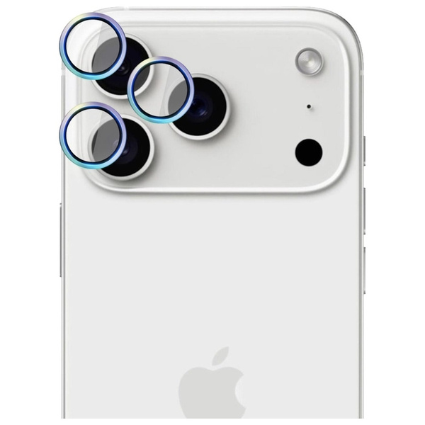 Ochrona na obiektyw aparatu 3MK HARDY Lens Protection Pro do Apple iPhone 17 Pro / 17 Pro Max wielokolorowy