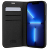 Etui Karl Lagerfeld Saffiano Monogram na iPhone 14 Pro Max - srebrne
