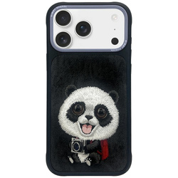 Etui Nimmy Big Eyed Pet 2.0 Panda do     iPhone 17 Pro Max czarny