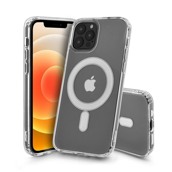 CASE MAGSAFE FOR APPLE IPHONE 14+ TRANSPARENT BOX