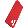 Etui Beline Silicone Honor 400 Lite      czerwony
