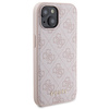 Zestaw Guess GUBPM5P15S4GEMGP iPhone15 6.1" hardcase + Powerbank 5000mAh MagSafe różowy/pink 4G Metal Logo