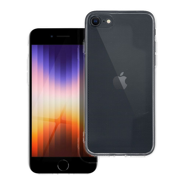 Futerał CLEAR CASE 2 mm do IPHONE 7 / 8 / SE 2020 / SE 2022 (camera protection) transparentny