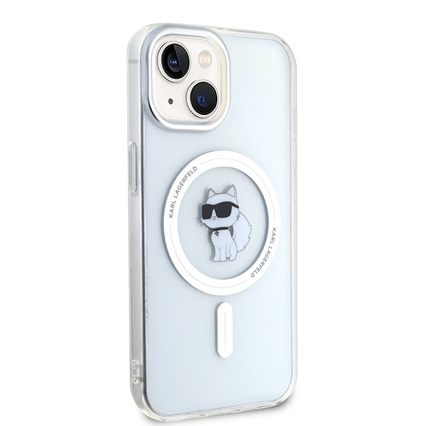 Karl Lagerfeld IML Choupette MagSafe case for iPhone 15 - pink