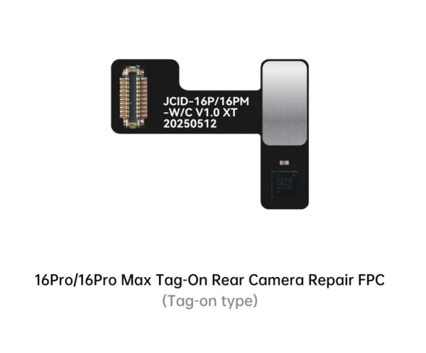 Tag-on JCID do programowania tylnej kamery do Apple iPhone 16 Pro / 16 Pro Max