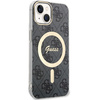 Guess GUHMP15SH4STK iPhone 15 / 14 / 13 6.1" czarny/black hardcase IML 4G MagSafe