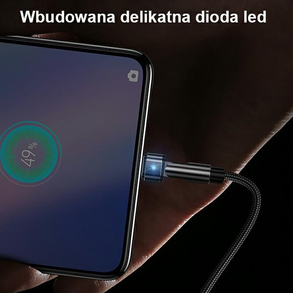 USAMS Kabel pleciony obrotowy U60 2AmicroUSB czarny/black 1m SJ478USB01 (US-SJ478)