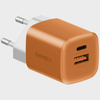 Ładowarka sieciowa Energea Ampcharge GaN35 USB-C/USB-A PD/PPS/QC3.0 35W pomarańczowy