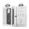 Guess GUHCP13LP4TPK iPhone 13 Pro / 136,1" czarny/black hardcase 4G Triangle Logo Cardslot