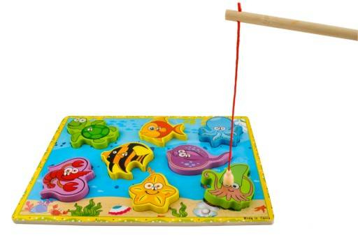SORTER PUZZLE MAGNETIC GAME FISHING