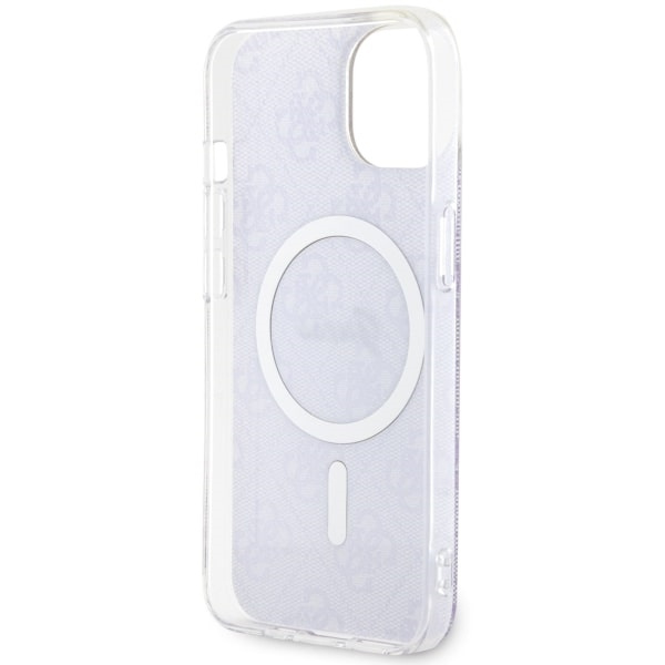 Guess GUHMP14MH4STU iPhone 14 Plus/ 15 Plus 6.7" purpurowy/purple hardcase 4G MagSafe
