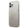 Guess GUHCP12LPCUGLSGO iPhone 12 Pro Max6,7" złoty/gold hardcase Glitter Gradient Script