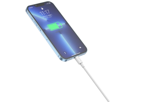 JELLICO kabel B1 USB-C - Lightning PD 20W 1M Biały