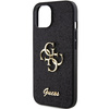 Guess GUHCP15SHG4SGK iPhone 15 / 14 / 13 6.1" czarny/black hardcase Glitter Script Big 4G