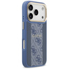 Etui Guess 4G Stripe MagSafe do iPhone   17 Pro niebieski