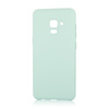 ETUI SILICONE CASE IPHONE XS MAX MIĘTOWY WYCIĘCIE NA LOGO