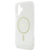 Guess GUHMP16SHFGERET iPhone 166.1" przeźroczysty/transparent hardcase IML Glitter Circle MagSafe