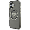 Etui Guess IML Metal Mountain Logo       MagSafe do iPhone 16 czarny