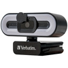 Verbatim Kamera internetowa z mikrofonemFull HD 1080p AWC-02 czarny/black 49579