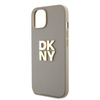 DKNY DKHCP15SPBSWSE iPhone 15 / 14 / 136.1" beżowy/beige hardcase Wrist Strap Stock Logo