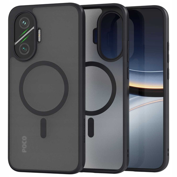 Spacecase Etui Hybrid Mag Poco F7 5G black