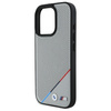 BMW BMHMP16X23PUPDG iPhone 16 Pro Max     6.9" szary/grey hardcase M Perforated Tricolor Line MagSafe