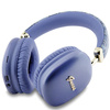 Guess słuchawki nauszne BluetoothGUBHK1GCTCSU fioletowy/purple Gcube Metallic Script Logo