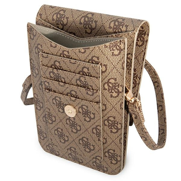 Guess Torebka GUWBG4GFBR brązowy/brown 4G Big Logo