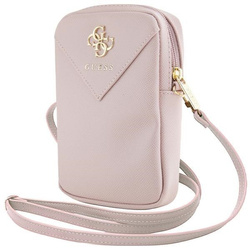 Guess Torebka GUWBZPGSTEGPróżowy/pink Zip Triangle 4G