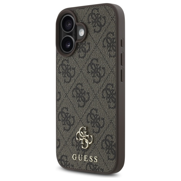 Guess GUHMP16SP4SM4MW iPhone 16 6.1"     brązowy/brown hardcase 4G Small Classic MagSafe