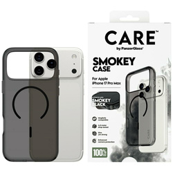 Etui CARE by PanzerGlass Flagship Urban  Explorer w. Black MagSafe do iPhone 17 Pro Max dymny