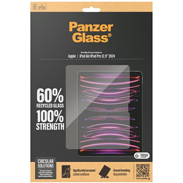 PanzerGlass Ultra-Wide Fit Apple iPad Air 13" 2024 | iPad Pro 13" 2024 Screen Protection 2835