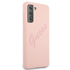 Guess GUHCS21MLSVSPI S21+ G996różowy/pink hardcase Script Vintage